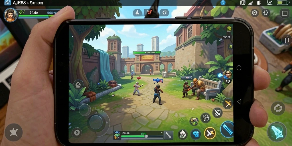 Screenshot utama AJR88 menampilkan gameplay yang menarik dan menantang.
