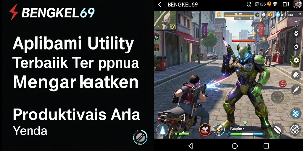 Tampilan antarmuka BENGKEL69 yang sederhana dan fungsional.