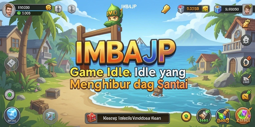 Screenshot menunjukkan gameplay santai dan menarik dari IMBAJP.