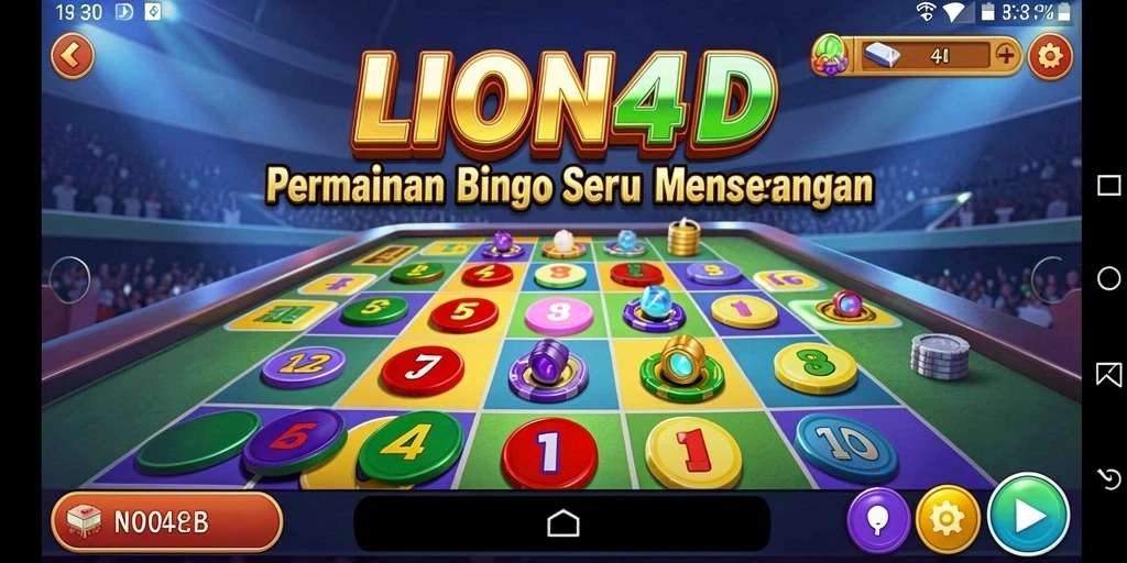 Screenshot gameplay LION4D yang menampilkan suasana permainan Bingo.