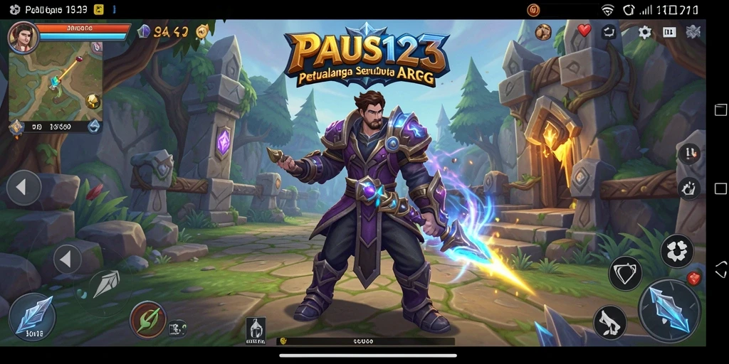 Gameplay seru PAUS123 dengan aksi petualangan ARPG yang mendebarkan.