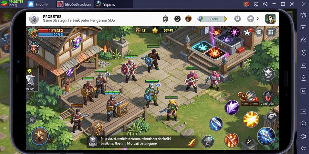 Tampilan gameplay menarik dan strategis dalam PROBET88.