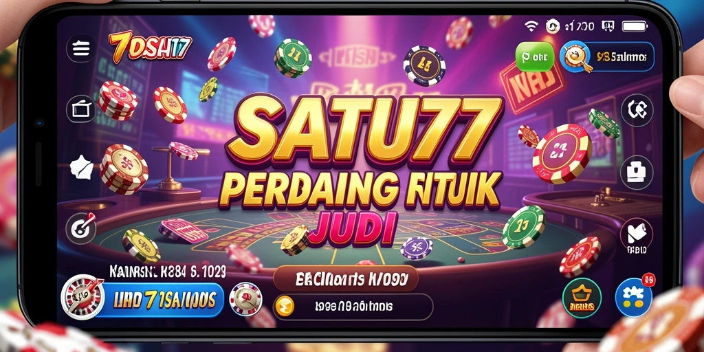 Screenshot SATU77 menampilkan grafis permainan Kasino yang memukau.