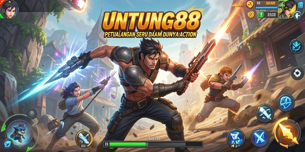 Tangkapan layar yang menunjukkan aksi mendebarkan dari gameplay UNTUNG88.