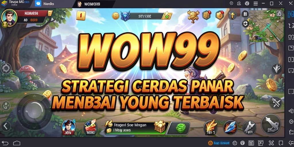 Tampilan gameplay WOW99 yang menegangkan dan strategis.